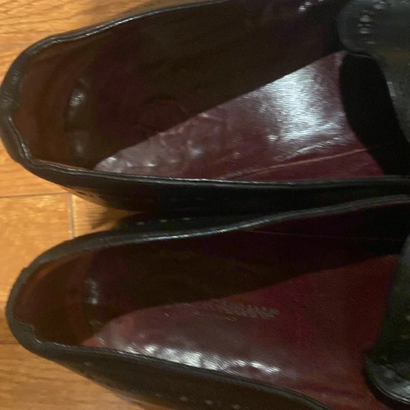 Dolce & Gabbana men’s black  leather dress shoes Sz 10.5 - Picture 9 of 15